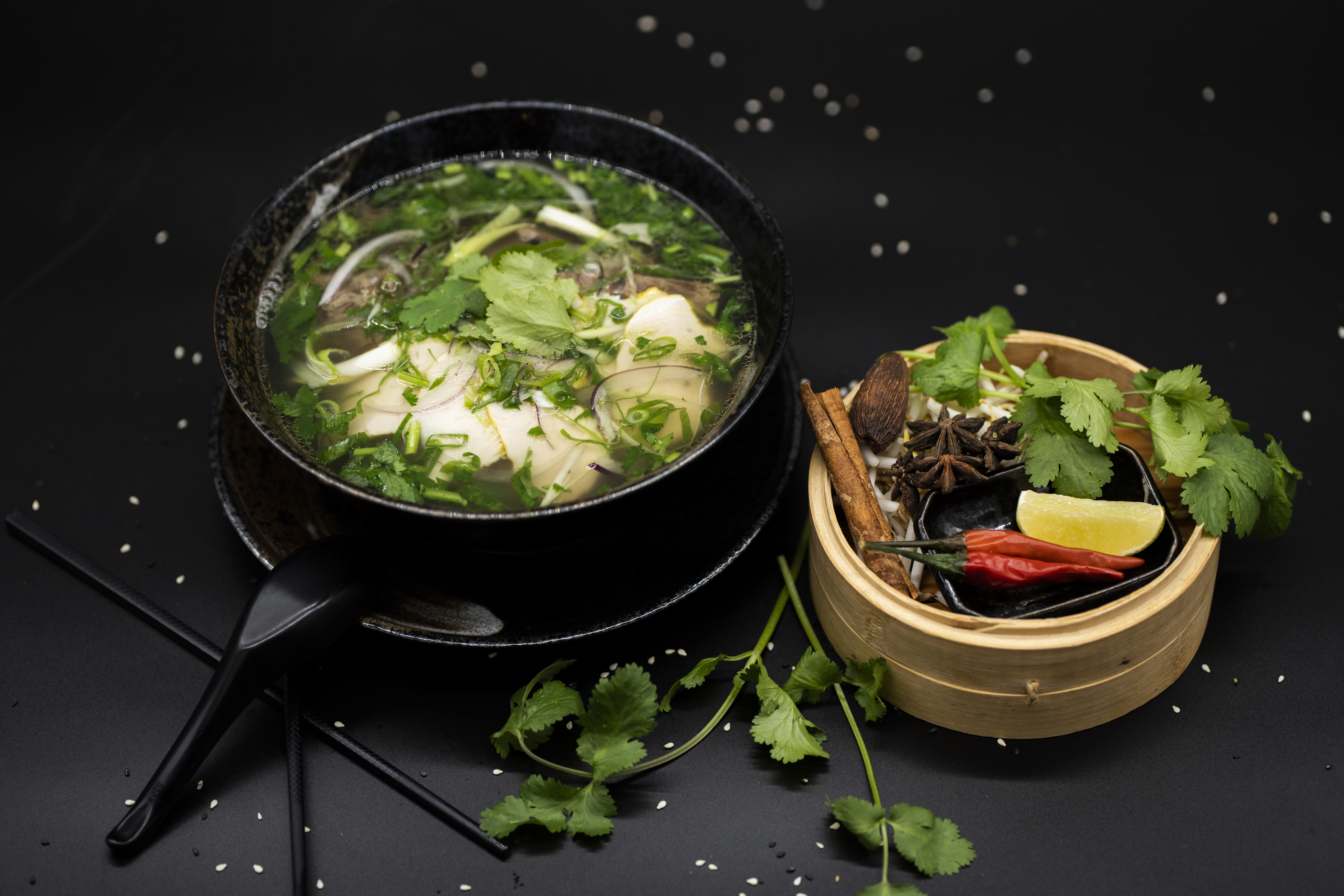 Traditionelle vietnamesische Phở Traditionelle vietnamesische Phở